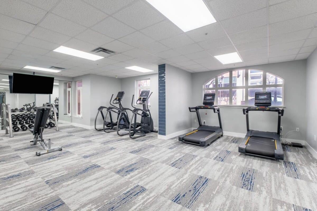 3Br Modern Downtown Apartment With Gym & Office 샬럿 외부 사진